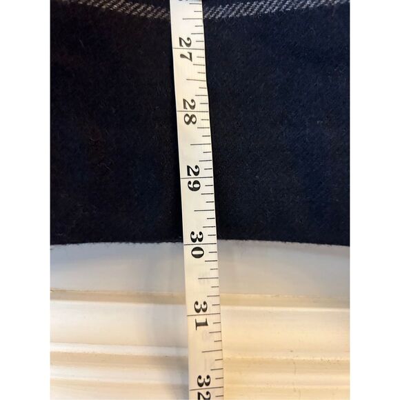 VTG Y2K Jones New York Tweed Blanket Midi Skirt Wool Sz 8 runs like 4 - Picture 9 of 9